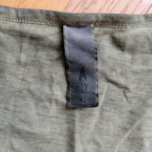 Fly London Graphic Tee Short Sleeve Shirt XL Rare - Picture 4 of 8